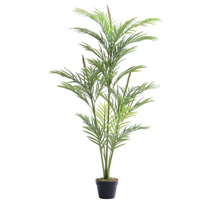 Artificial Plant House Plant Indoor Decorative Plant Palm Tree in Black Pot 150 cm