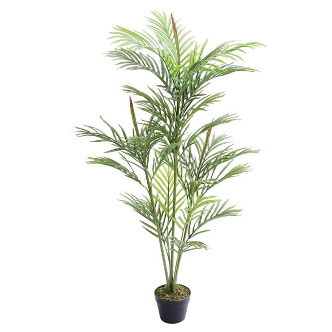 Artificial Plant House Plant Indoor Decorative Plant Palm Tree in Black Pot 150 cm